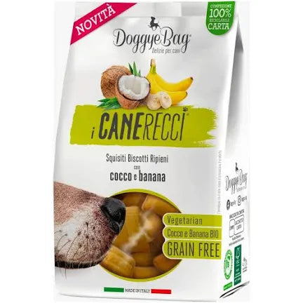 I CANErecci - Squisiti biscotti Bio ripieni banana e cocco - Grain Free