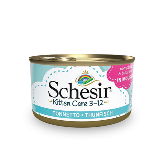 Alimento umido per gatti cuccioli – Kitten Tonnetto in mousse lattina 85 g