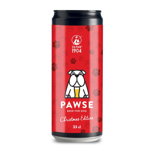 PAWSE - XMAS BEER - LIMITED EDITION - NO ALCOHOL-GAS - BASE MIELE - MADE IN ITALY