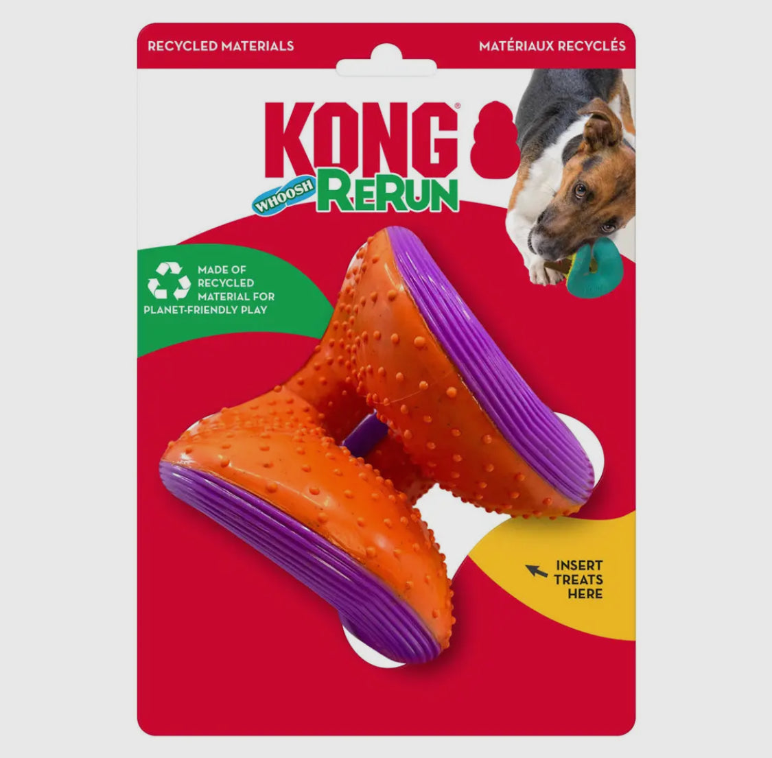 Giocattolo per cani KONG Rerun
Whoosh Ball assortito M/L