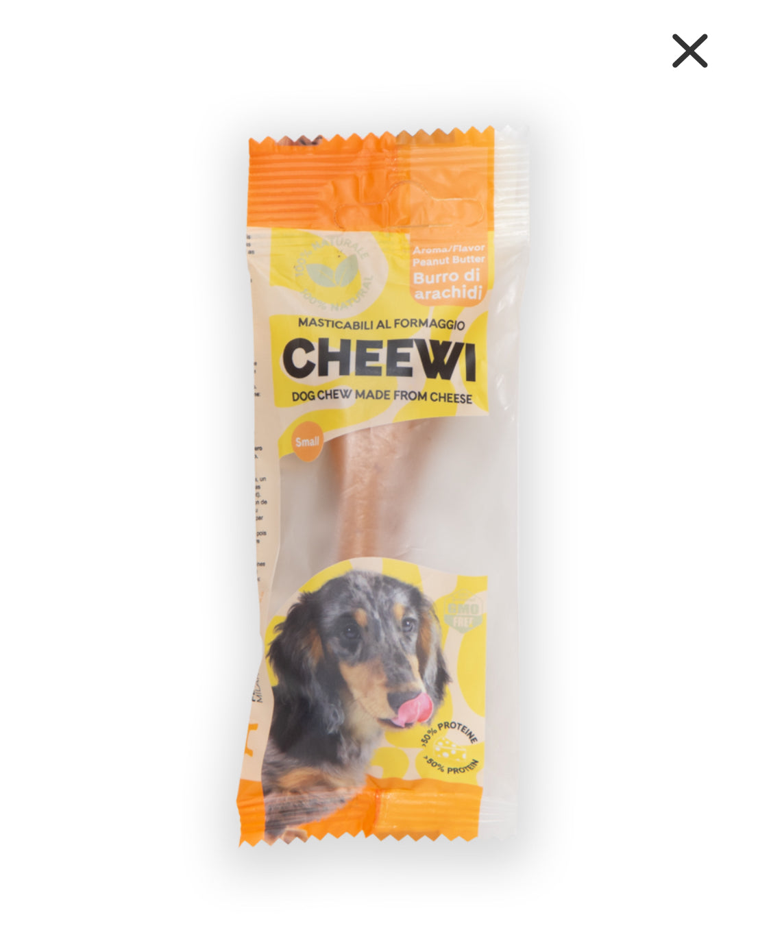 Cheewi - Il masticabile edibile al formaggio che fa bene-