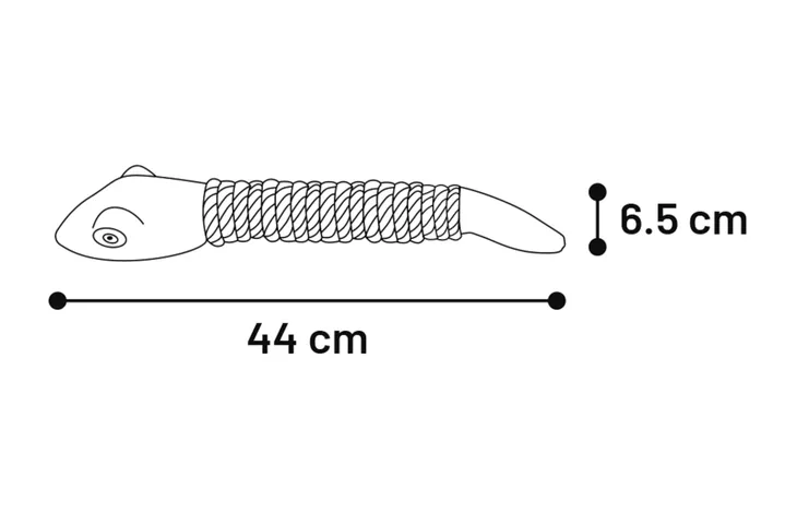 SERPENTE CON CORDA VERDE