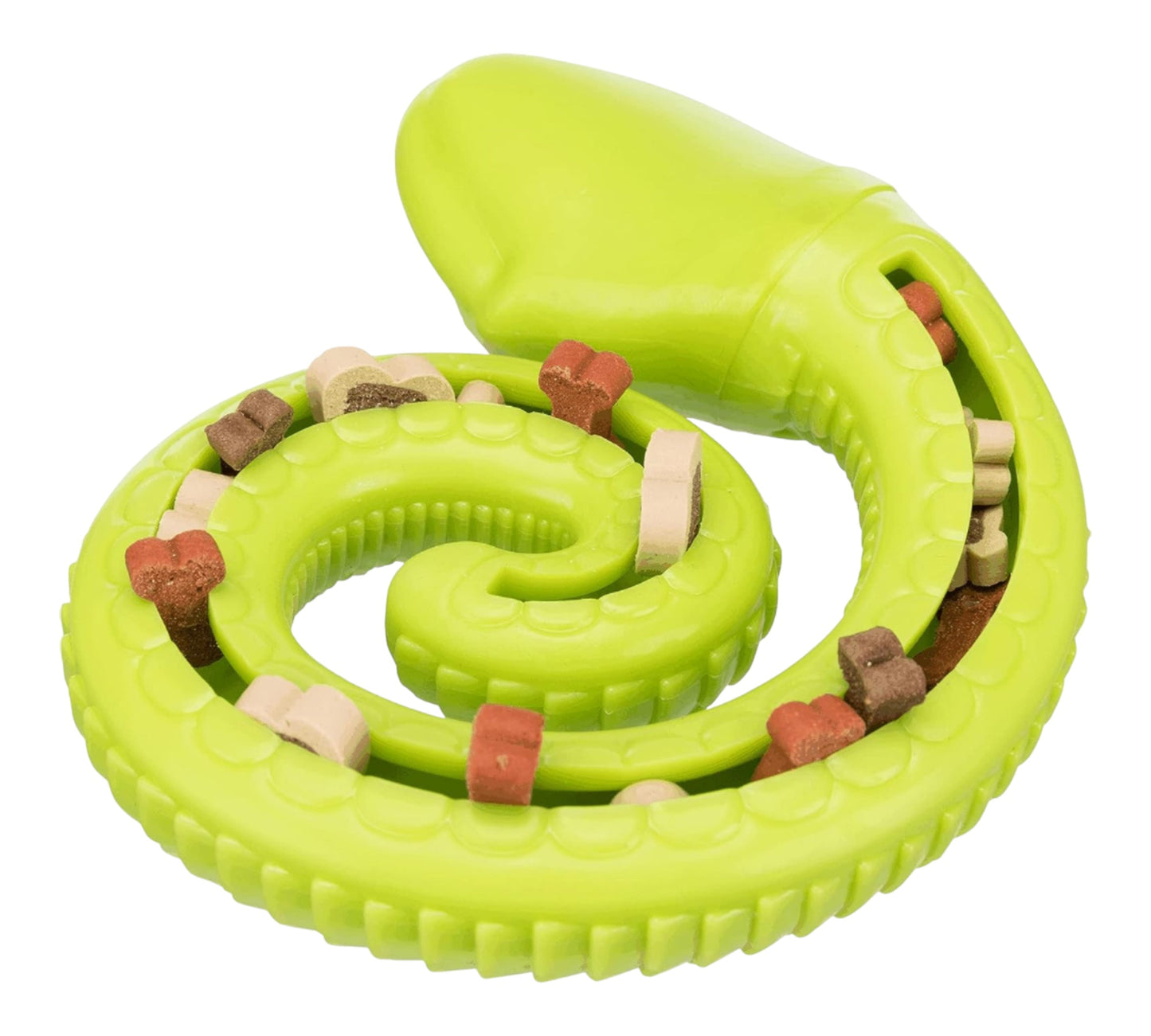 Serpente snack verde mela per cani piccoli