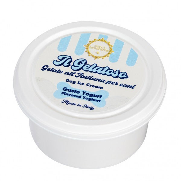 DOLCI IMPRONTE - GELATO DELATTOSATO PER CANI - AROMA YOGURT-