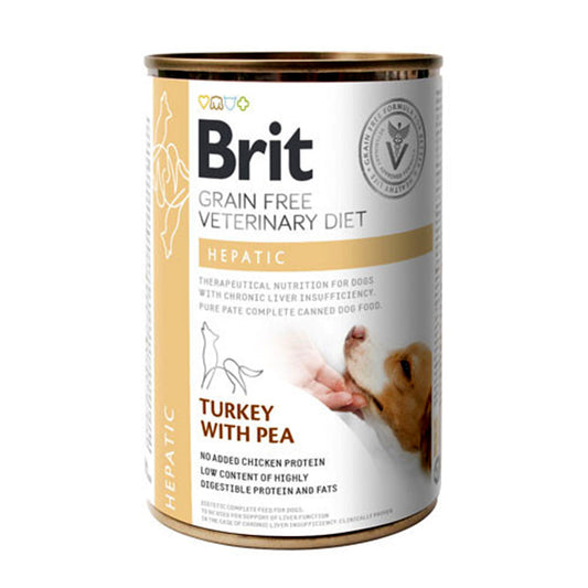 BRIT VETERINARY DIET CANE HEPATIC UMIDO