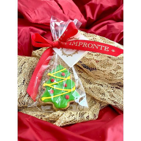 DOLCI IMPRONTE CLASSIC BISCOTTO ALBERO DI NATALE PER CANE  24GR