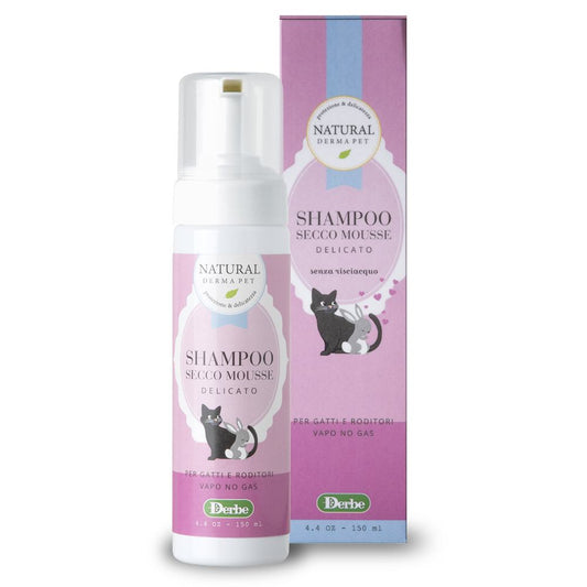 DERBE - SHAMPOO SECCO DELICATO GATTI & RODITORI