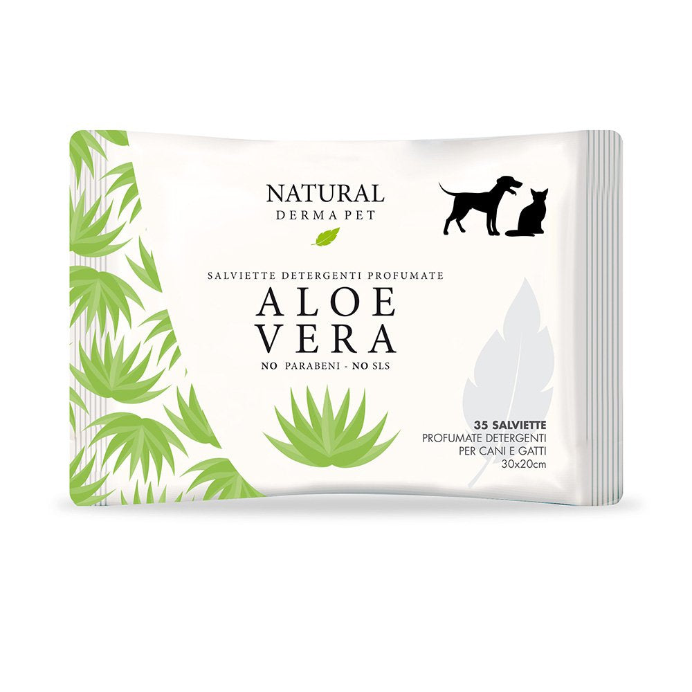 DERBE -   SALVIETTE CANI E GATTI – ALOE VERA