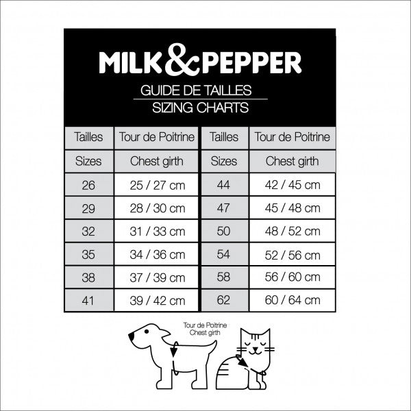 Milk&Pepper -HAWA - PETTORINA PELLICCIA ECOLOGICA