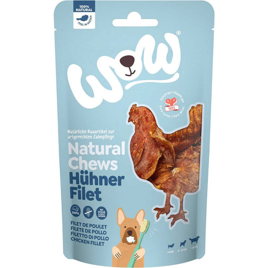 Wow Naturalchews Snack di pollo 250g