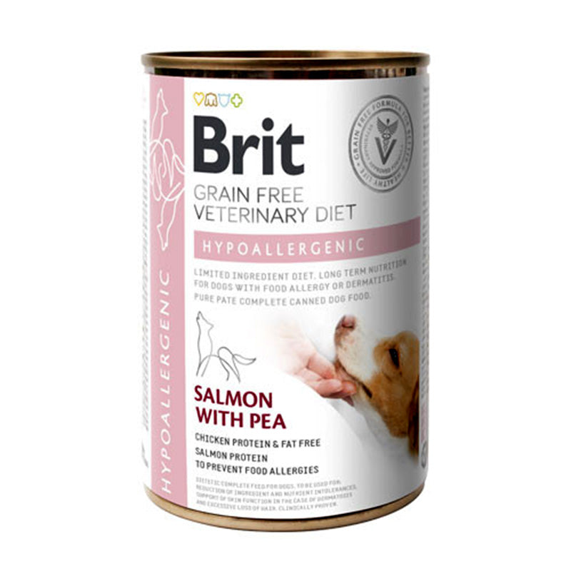 BRIT VETERINARY DIET CANE HYPOALLERGENIC UMIDO